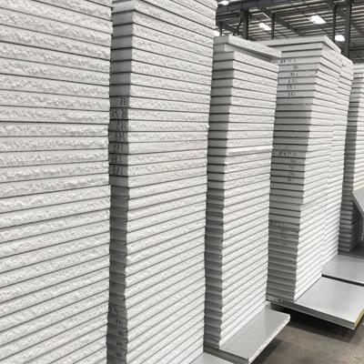 China Custom Ligtweight Color Steel Foam Board Flame Sandwich Panels For Walls And Roofs EPS Sandwich Panels Insulated Sandwich Panels For Sale for sale