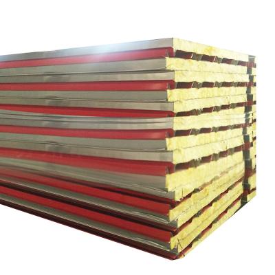 China Fierproof b1 EPS Roof and Wall Sandwich Panel Foam Panel Metal Polyurethane Insulated Rectangular Foam Core Roof Panels for sale