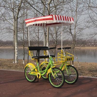 China New popular style20inch two seater safety bike for two person adult bicycles bicycle tandem touring for sale