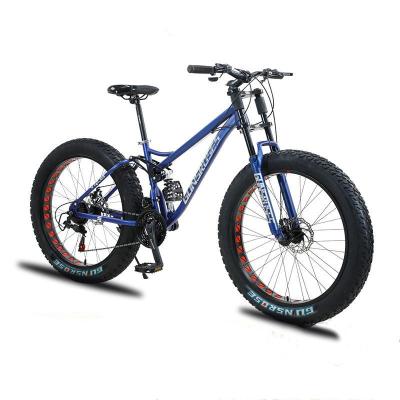 China Popular/classic/goods ready to ship best 26 inch carbon mountain bike double suspension snow fat tire reclined bike for sale