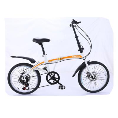 China Popular Hot Selling Double Speed ​​Variable China Disc Brake Adult Mountain Bike Carbon 20 Inch Bicycle Folding Bike for sale