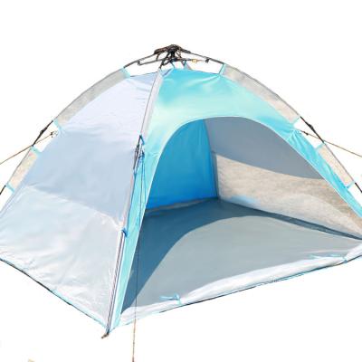 China Wholesale Outdoor Camping Tent Diagonal Tying Type 3 - 4 Quick Opening Automatic Camping Tent for sale