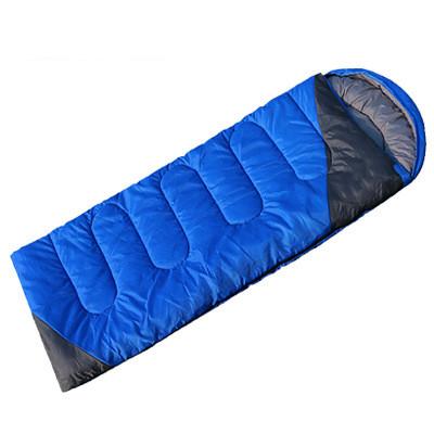 China Wholesale 100%Hollow Cotton Winter Sleeping Bag Zipper Waterproof Camping Sleeping Envelope Type Bag for sale