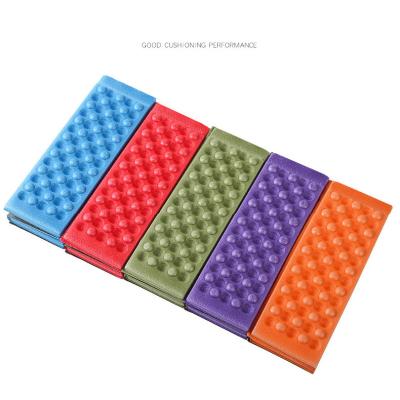 China Outdoor Camping Hiking Folding XPE Traveling Moisture Proof Foam Pads Mat For Camping Park Picnic Portable Cushion Seat for sale