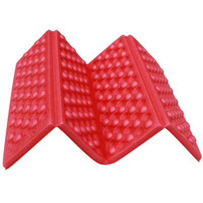 China Outdoor Camping Hiking Folding XPE Traveling Moisture Proof Foam Pads Mat For Camping Park Picnic Portable Cushion Seat for sale