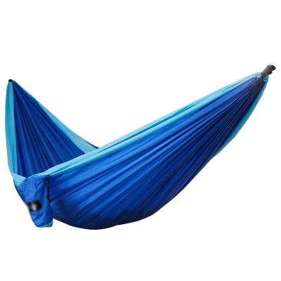 China 2021 Colorfull Lightweight/Durable/Portable Custom Portable Nylon Hammock 300kg Camping Carrier For Outdoor Hiking for sale