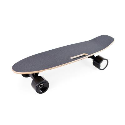 China Durable Small Fish Board Electric Lightweight Smart Kids Maple Skateboard Adult Professional Electric Skateboard for sale