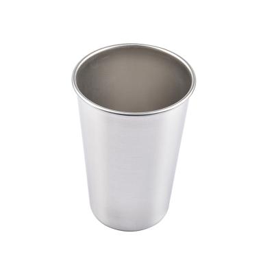 China Stainless Steel Metal Style Logo Beer Wine Cup Viable Custom Light Portable Wine Mugs For Camping Tea Milk Mugs Coffee Tumbler for sale