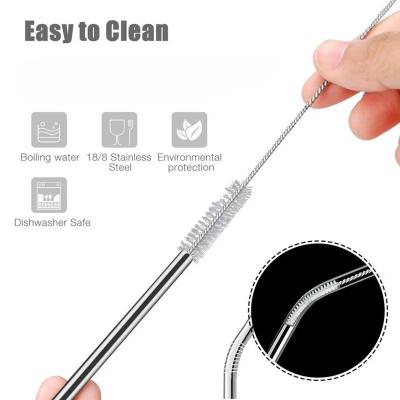 China Hand Customized Size Durable Wash Drinking Hose Nylon Backed Brush Cleaner Cleaning Brush Stainless Steel Bristle Coconu Cleaner for sale