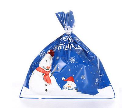 China Custom Reusable Drawstring Envelope Bag Aluminum Foil Safety Present Christmas Gift Pouches Food Packaging Storge Bags Navidad New Year for sale