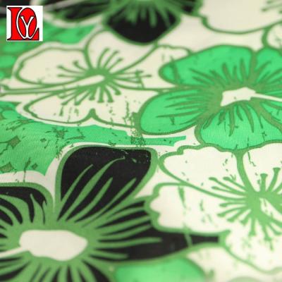 China Wicking 86% Polyester Fabric And 14% Spandex Jersey Fleece Foil Print Fabric With Wicking for sale