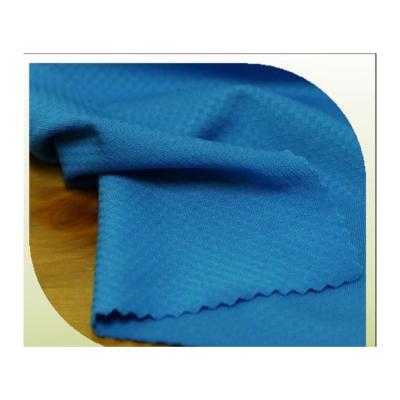 China Breathable Factory Direct Recycled Polyester Stretch Fabric Spandex For Sportswear Mini Check Jersey Fabric for sale