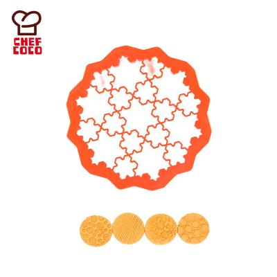 China Sustainable Plastic Bulk Round Cookie Cutter for sale