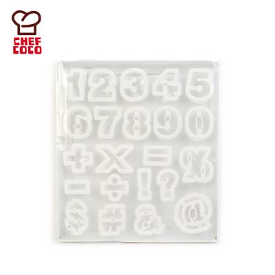 China 22pcs Viable Figure Cookie Mold, Number Cookie Cutter for sale