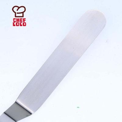 China Disposable Hot Sale Cake Spatula Cake Smoother Scrapers For Baking With Plastic Handle for sale