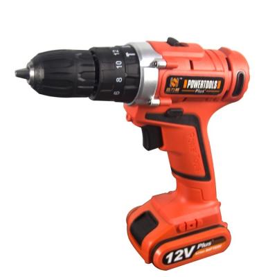 China 12V 1.5Ah 23NmTwo Cordless Wood/Steel Speed ​​Impact Drill Driver Set Electric Drill for sale