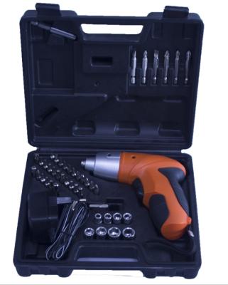 China Comfortable Handle 46pc 3.6V Lithium Electric Screwdriver Kit for sale