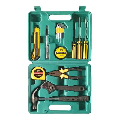 China 16PC Home Repair Hand Tool Box Set For Household Repair for sale