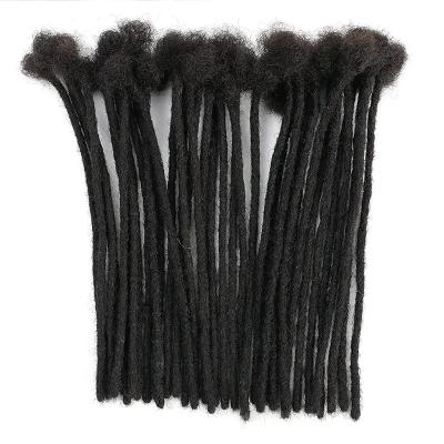 China Afro Kinky 100% Human Hair Afro Kinky Bulk  black reggae synthetic crochet braiding hair for afro women and men for sale