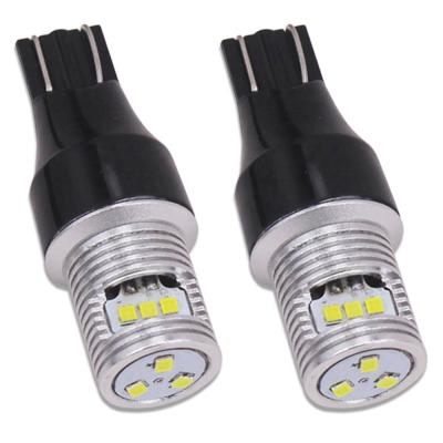 China LED Backup Reverse Light HSUNLAMP T15 W16W Led Light 921 912 9SMD1616 LED Canbus No Errors Super Bright Car Reserve Bulb T15 Backup Tail Lamp Led for sale