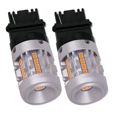 China LED Turn Signal Light 1156 BA15S 3156 3157 7440 LED P27W T25 3020 Led Bulb Turn Signal Light Tail Stop Bulb HSUNLAMP White for sale