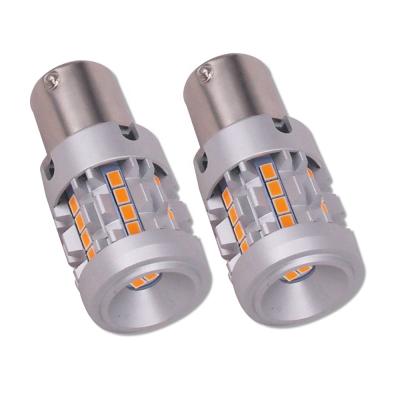 China HSUNLAMP 12v S25 P21W PY21W BA15S LED Turn Signal Light Led Bulbs Turn Stop Lights 1156 Parking Brake Light 7440 Lamp 3156 Cars for sale