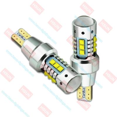 China High Power 1120lm 12v Long Life 80W Warning Light Auto Led Lights Car For 921 t15 led for sale