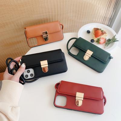 China Promotion Fashion Cross - Body Purse Phone Case for iphone 11pro, for iphone 12pro Phone Case Max Luxury Handbag for sale