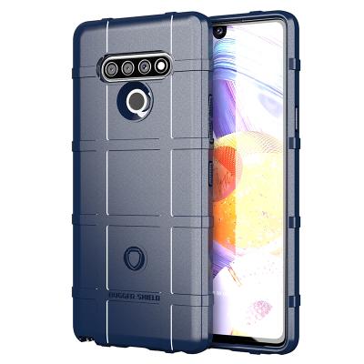 China Exquisite Shockproof Strong Rugged Shield Tpu Back Cover Case For LG Stylo 6 K50S Q60 K12 Q51 Max Armor Case Cover Fundas Capa for sale