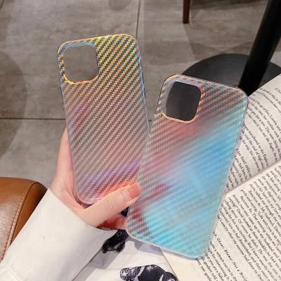 China 2021 Newest Back Anti-drop Mobile Accessories Cover Shockproof Gradient Colorful Cell Phone Case Phone Case For iPhone 12promax for sale