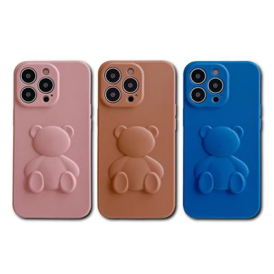 China Fashion 3D Camera Lens Protective Plating Silicone Cell Phone Shockproof Case For iPhone 13 pro Max Cell Phone Cover For iPhone 12 pro for sale