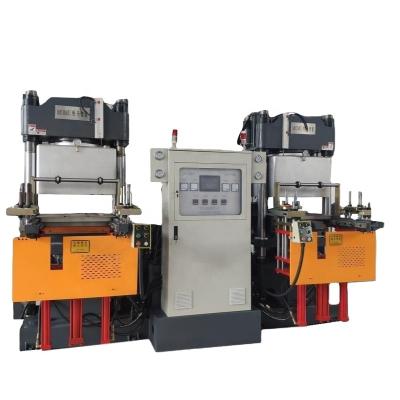 China Machinery Repair Shops rubber vacuum  molding machine , rubber hydraulic. press, double station  100T 2RT for sale