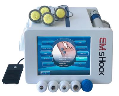 China For Clinic 2021 New Update 2 in 1 EMshock ED Wave Shockwave Physical Therapy System for Pain Relief Shockwave Physiotherapy Machine for sale