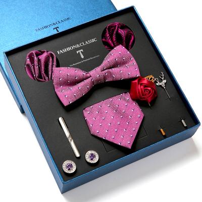 China Fishion Factory Supply Casual Formal Men's Silk Tie Guangzhou In Many Kinds Of Packing Box for sale