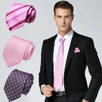 China Fishion Casual Formal High Quality Men's Silk Tie Ties For Men Slim Tie 7.5cm for sale