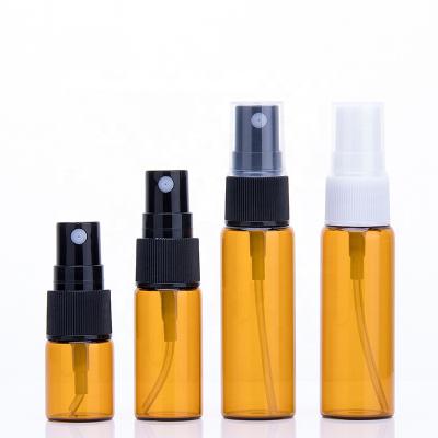 China 5ml 10ml 20ml Cosmetic High Quality Roll On Perfume Frosted / Clear Glass Bottles With Pump Spray for sale