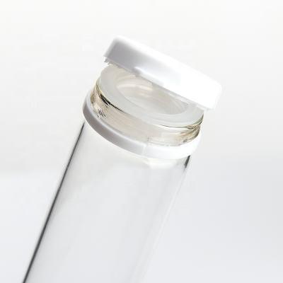 China Cosmetic Amber Vial Cosmetic Test Tube30ml Clear Glass Perfume Bottle for sale