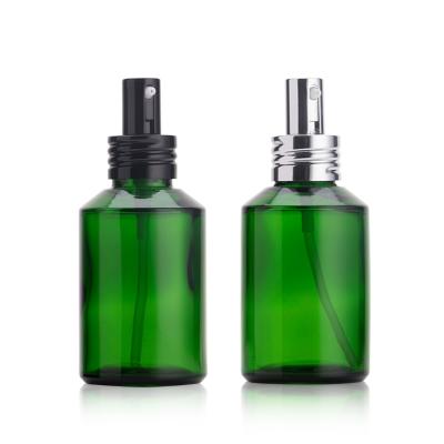 China Cosmetic Bottle 20ml Green Bottle Essential Oil Factory Glass Perfume Bottle Frosted Glass Dropper Bottle for sale