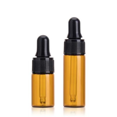 China Customizable Hot Sale Cosmetic Bamboo Glass Dropper Bottle With Child Proof Cap for sale