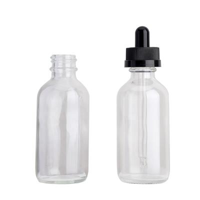 China Boston Essential Oil Bottle 2ozglass Mold Opening 60ml Boston Glass Dropper Amber Brown Glass Dropper Bottles for sale