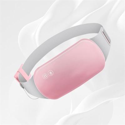 China Body Source Design Heat Pain Relief EMS Heating Menstrual Period Abdominal Period Passionate Cramp Massager Female Belt for sale