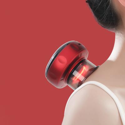 China Original Patent Body Therapy Vacuum Machine Electronic Device Smart Red Light Equipment Massaging Massager Electric Cupping Massager for sale