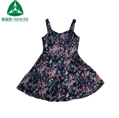 China Bundle Vintage Clothing Used Ladies Cotton Dress Blended American Used Clothing for sale