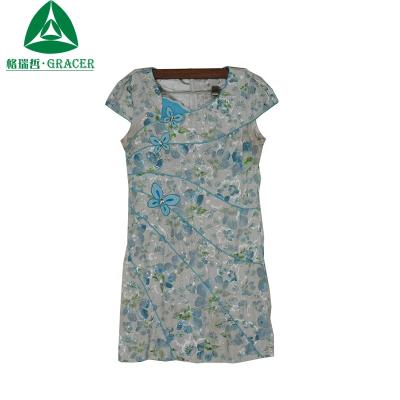 China Package used clothes for women cheongsam qipao in balls evening dress for sale