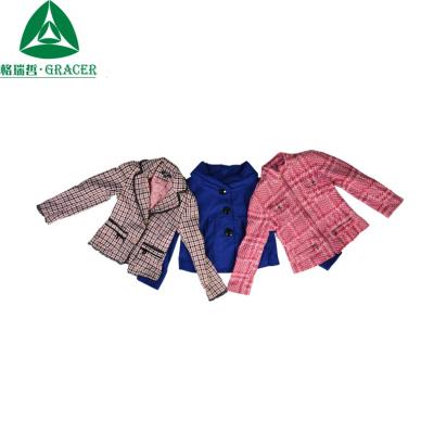 China Women In Cheap Winter Coat Short Worsted Used Clothing Package Second Hand Guangzhou China Used Clothing for sale