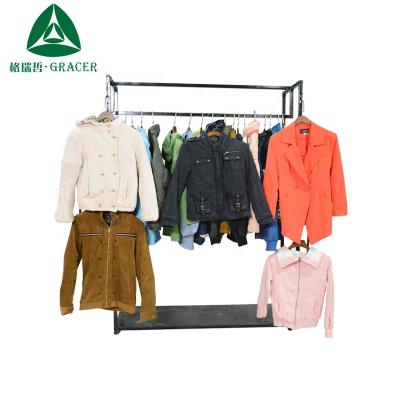 China Paper fairly used women clothes paper men ladies jacket old clothes used clothes for sale