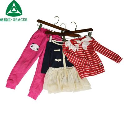 China Package Used Clothes Romper Second Hand Export Clothes Kids Clothes Girls Winter for sale