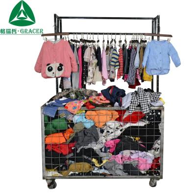 China Bundle second hand clothes and shoe winter kids clothes used clothes 1 ball for sale