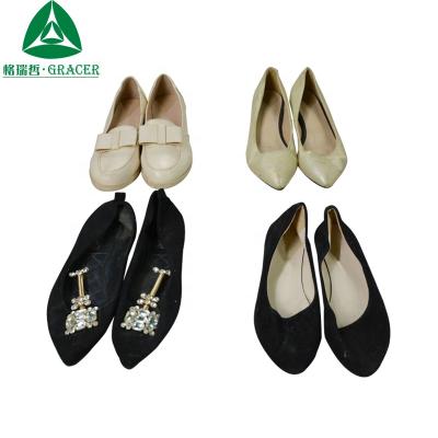 China Pack used ladies shoes used shoes for sale in dubai used clothes and shoes for sale