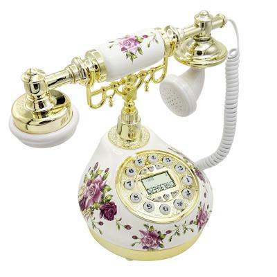 China Multifunctional Cable Office Home One Telephone With Caller ID Land Line Telephone Set Antique OEM for sale